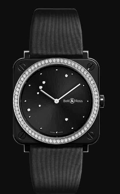 Bell & Ross BR S BLACK DIAMOND EAGLE DIAMONDS BRS-EBL-CE-LGD/SCA Replica Watch